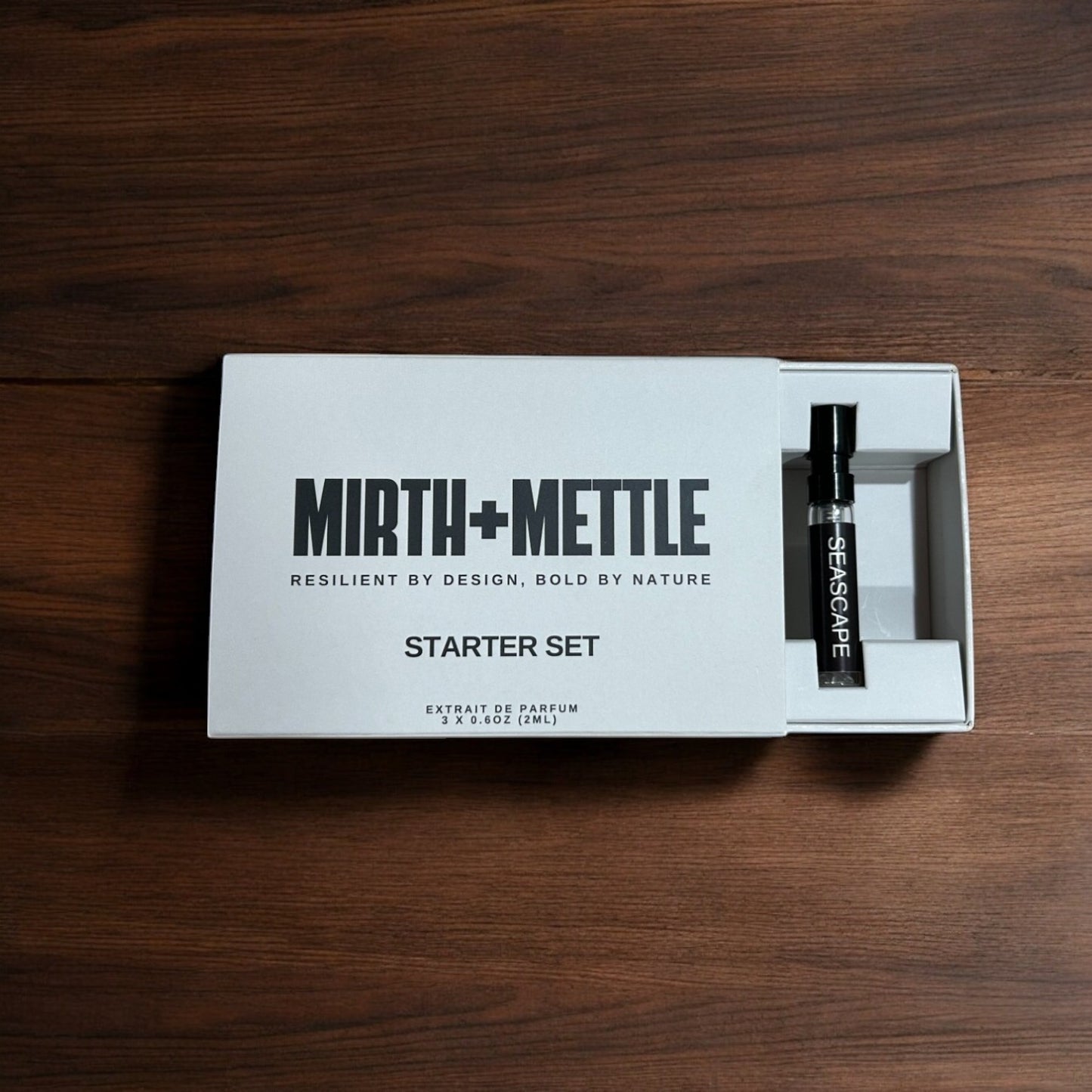 Men's Cologne Starter Set by Mirth+Mettle 3 x 2 ML (0.6oz)